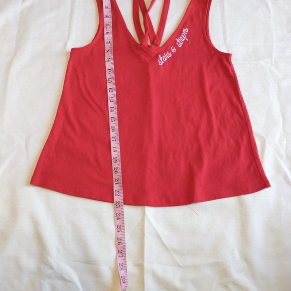 Fifth Sun red tank top EUC - Picture 7 of 7